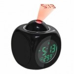 Digital Talking Alarm Clock With Projector Time Display
