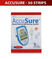 Accusure Test Strips Pack of 50- user friendly and cost effective for home use