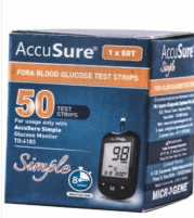 AccuSure Simple 50 Test Strips