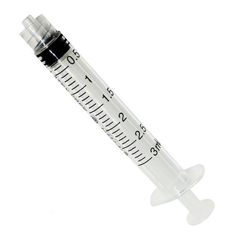 BD Syringe 3ml Luer Lock (Pack of 100)