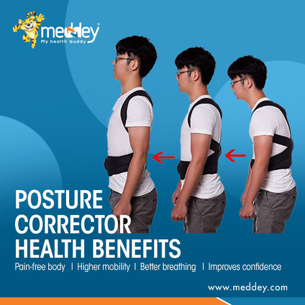 Medansh posture corrector upper back support for kids and teens universal  size